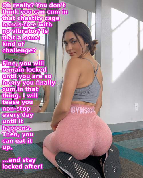 Chastity Captions