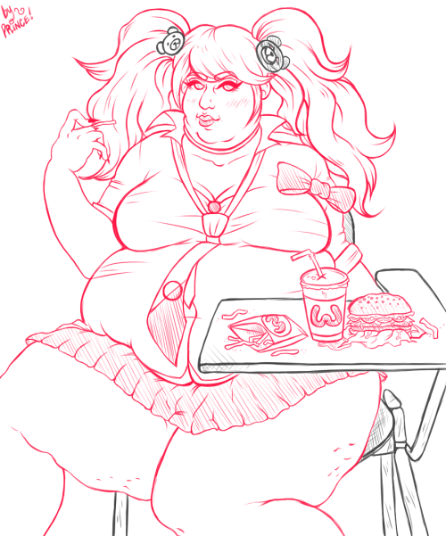 poundcakeprince:junko commission for tummyasahina !