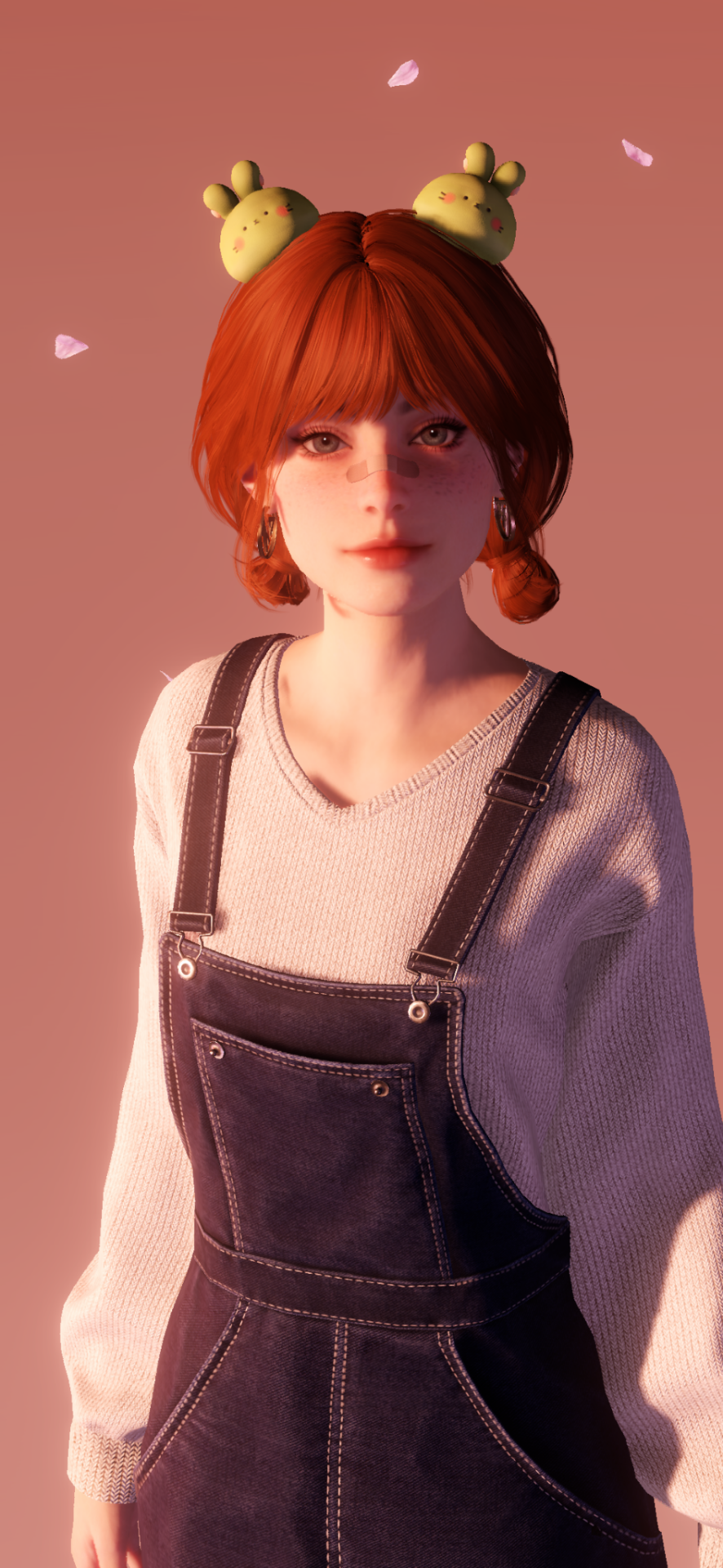 Here's My MC ! I Actually Tried To Make Her Look Like Me As Much As I Could When Making Her So Yeah 😅