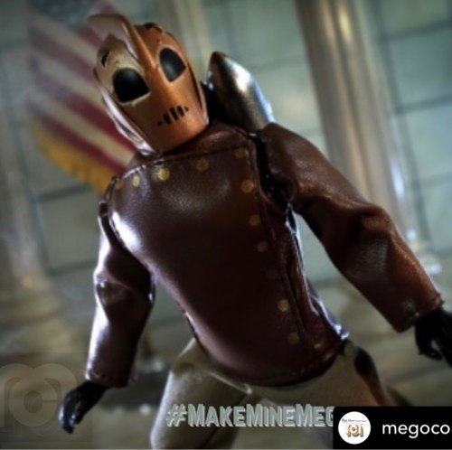 Coming soon • @megocorp “I’m the Rocketeer!” The Rocketeer flies his way into the Megoverse!! #MakeM