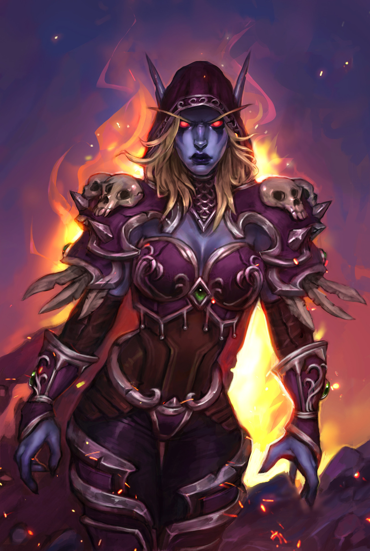 dreriart: “Vol'jin is dead. Who among you will help me avenge him?” Felt the