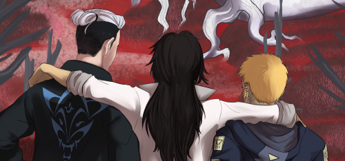 Couple WIPs Of Prologue's Cover Art For Sweet Nightmares ^_^)b