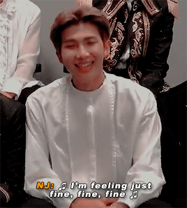 Joon: I Tore My Pants, And Coincidentally The Part Of The Song Was Though I Cry, Its Okay..