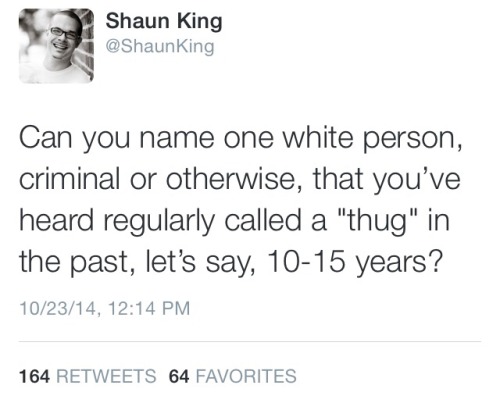 airedmania:nightelfdruid:click the pictures to enlarge, 10/23/2013, shaun king speaks on the thuggif