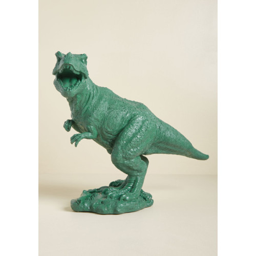 Interi-Roar Design Dinosaur Statue ❤ liked on Polyvore (see more green home decor)