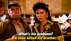 disneyyandmore-blog:  In honor of Bob Hoskins, I decided to make a gifset of Eddie