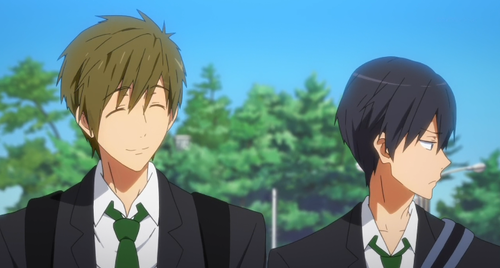 yannychigi:  I’m not saying Free! has some sort of cliché love story going on BUT                                                    COULD HAVE FOOLED ME                   