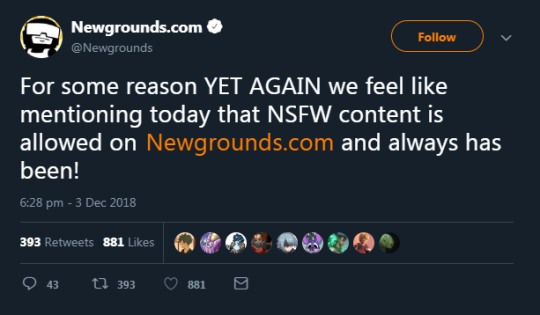 scope-dogg: lethal-cuddles:  Oh yeah, I am living for the shade.  I’ll laugh if tumblr’s stupidity is so powerful that it manages to resurrect fucking Newgrounds 