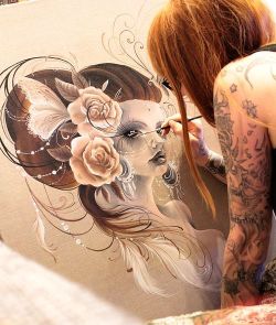 tattoome:  Christin GloriousInk 