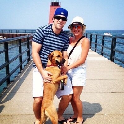 Wives and Girlfriends of NHL players — Audrey Dionne & Samuel Morin