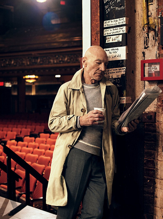 fuckyeahsirpatrickstewart:Patrick Stewart Will Look Great Forever