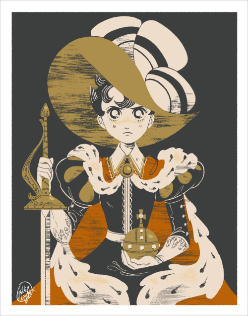 philliplight:My Princess Knight piece for the Tezuka Tribute show at Gallery Nucleus! Prints will be