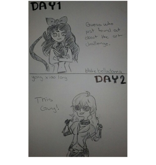 Day 1: Favorite Character Day 2: RWBY Team MemberYup, found out about an hour ago&hellip;. why am i 