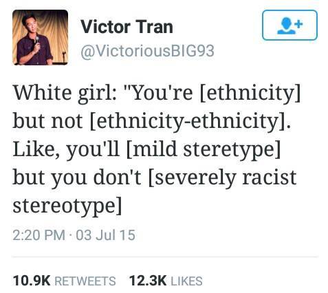 tikkunolamorgtfo:  jayivahn:  spaps-society:   hallease: This was essentially my life from K - 12  people do this to whites as well   “You’re white but you’re not white-white. Like, you’ll get angry because someone has an accent when speaking