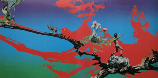 neil-gaiman: galacticdustbunnies:   neil-gaiman:  antifamutantdown:  karadenizliadam:  🚀🛸🛰   I’m gonna go fucking apeshit over this.  @vague-humanoid    I remember as a schoolboy being told by artist Roger Dean that Chris Ross’s SF book covers,