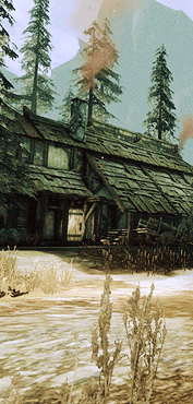 rubyhellneon:video game scenery: [3/∞] ↳ village of haven ◁ dragon age: origins