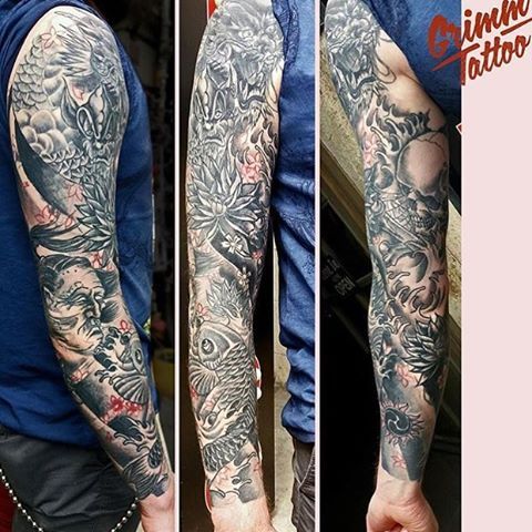 yakuza arm tattoo