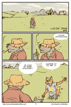 gay-furry-comics:  “Lovin’ Tree” {½}