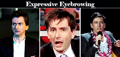 David Tennant Appreciation Week: Day Four↳ David’s Quirks: A Comprehensive Study