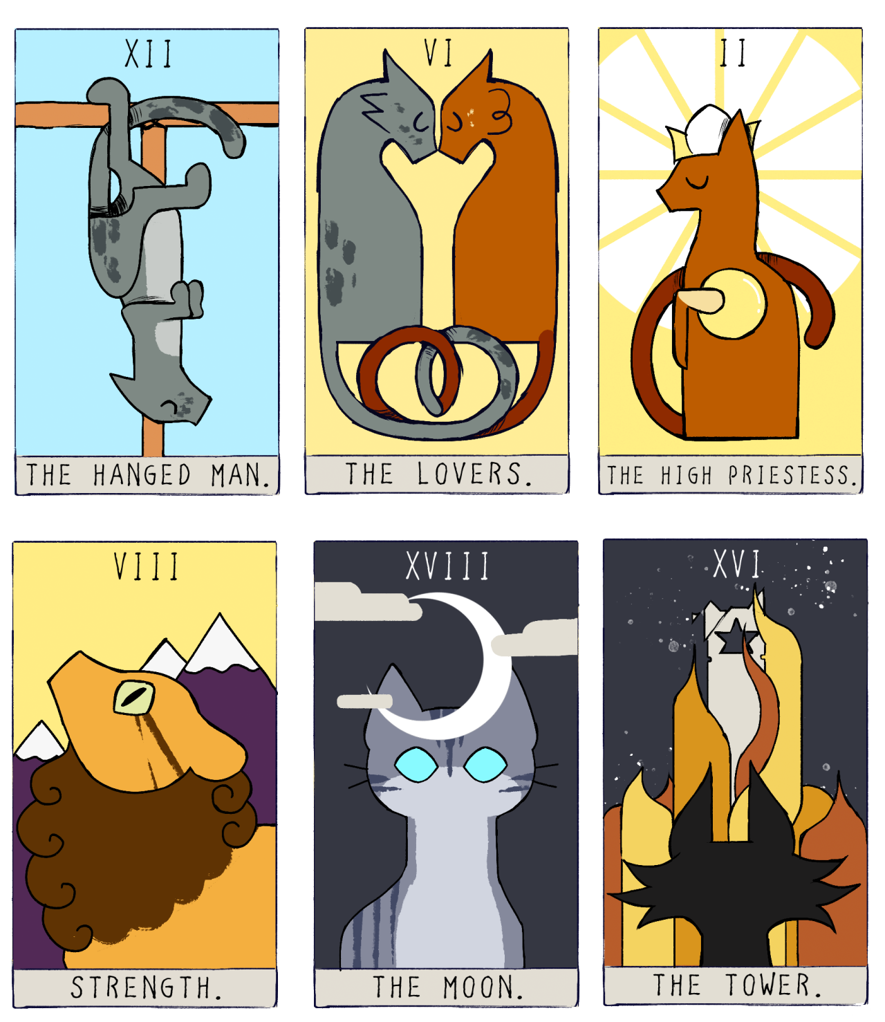 Warrior cats stuff - Time for an elimination game! I picked out a bunch of  cats I knew and made a collage of some of Nifty-Senpai's art. So, comment  ONE I repeat