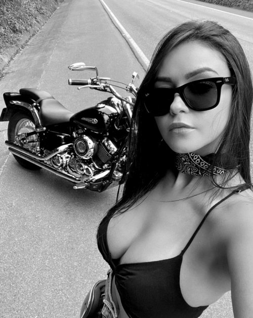 the-barbgurl: Bike Rack… Her future’s so bright she has to wear shades…