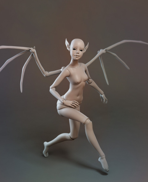 micchi-monster:  glyndarling:  idrisfynn:  Oleum Dolls/Eve Studio -  BJD 3D WIPs  I require the satyr and the dragon.  OCTOPUS DOLLIE OMG