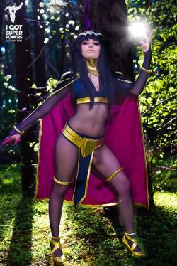 cosplayandgeekstuff:    Zalaria Cosplay (Australia) as Tharja.Photos I and III by:  I Got Superpowers  Photo II by:  Steamkittens 