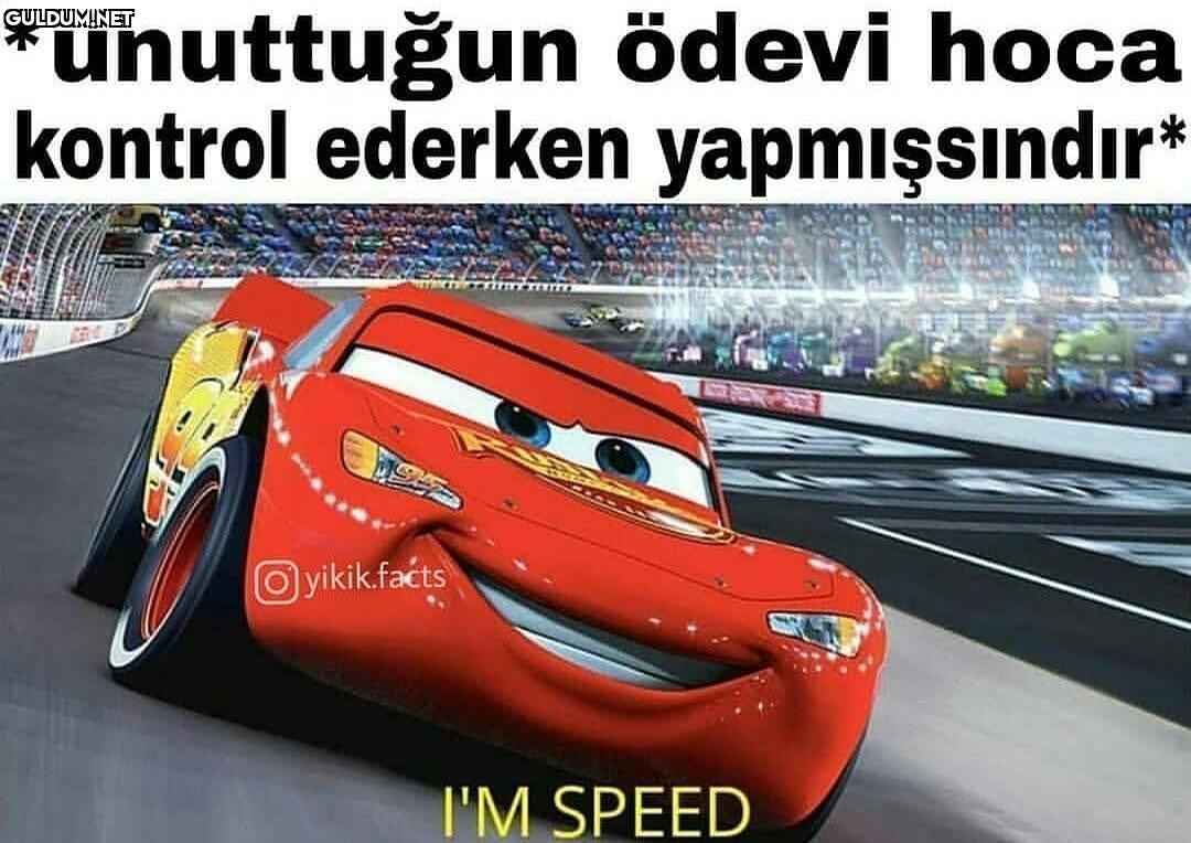 Hız benim göbek adım...