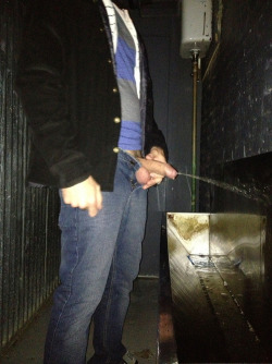 Pissing after a beer