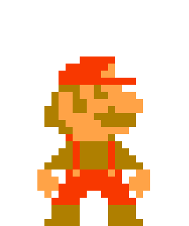 pregnantseinfeld: suppermariobroth: In Super Mario Bros., there is a transition sprite