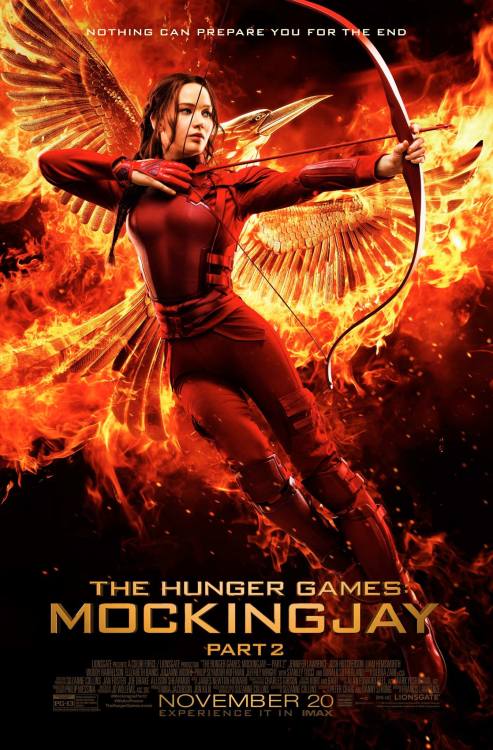 mockingjaymovie: Jennifer Lawrence debuts the FINAL poster for The Hunger Games:‪ ‎Mockingjay Pa