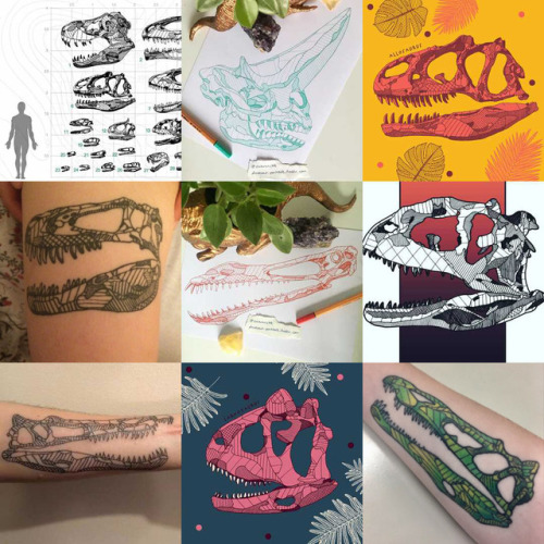 Best of 2018 - alongside seeing my artwork as tattoos, branching out with other prehistoric creature
