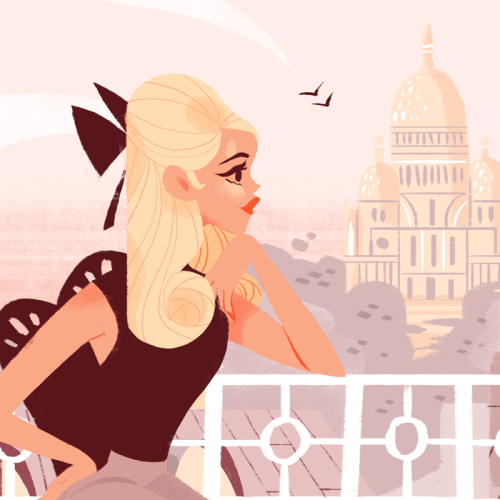 sibyllinesketchblog: “Sacré Coeur” 2015You can purchase prints and other cute stu