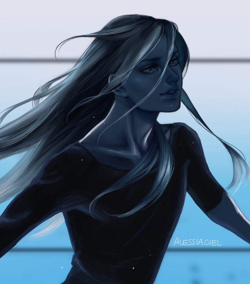 alessiacielart:  I saw a man so beautiful I started crying– A screencap redraw