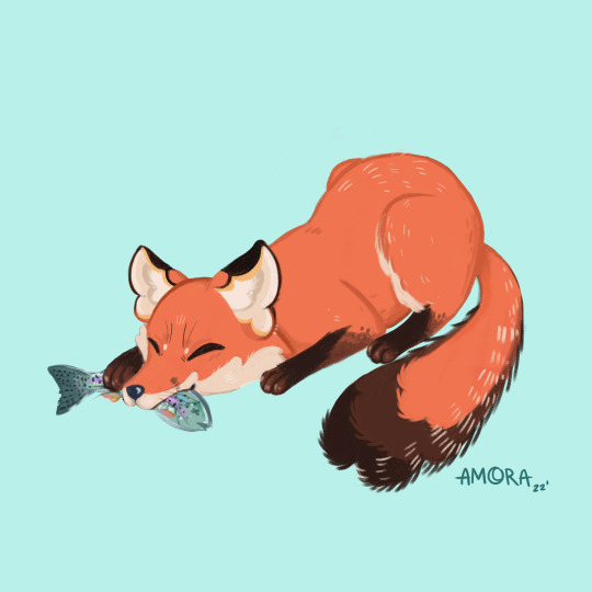 lydiacreative:Fox Commission (´-ω-｀)