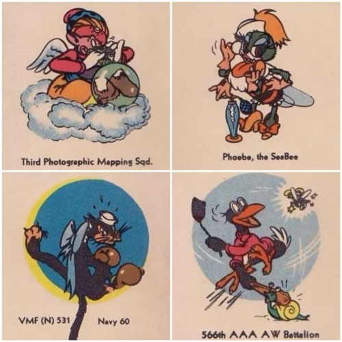 wasteland-unused: atomic-chronoscaph: Walt Disney WWII insignias Don’t forget Fifinella!