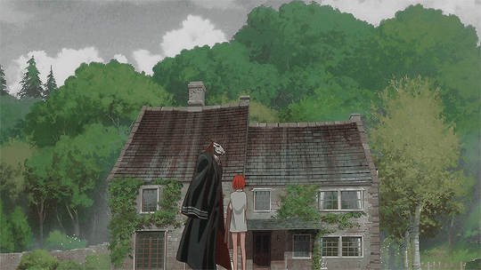 anotheranimescenery:  As  expected, we made it in one leap.This is my home.It’s