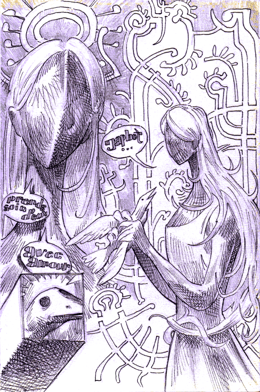 OFF/Mortis Ghost Tribute Sketchbook Drawings. Did These To Commemorate Replaying The Game After A Very