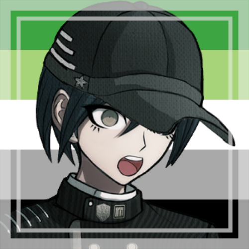 aro/ace shuichi saihara icons for anon! aroace combo flag by @aroaesflags- mod hina