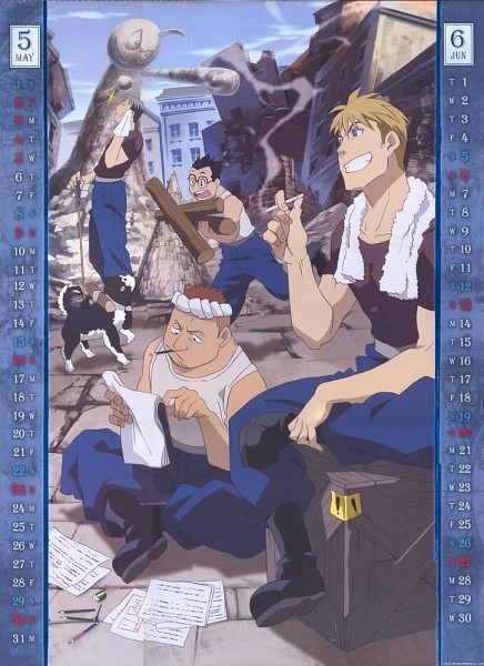 they-call-me-half-pint:  All The King’s Men - Roy Mustang and his sub-ordinates 