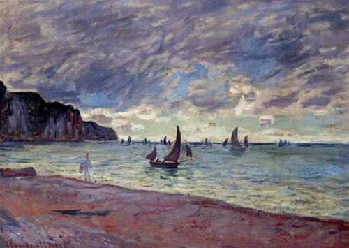 XXX claudemonet-art:   Fishing Boats By The Beach photo