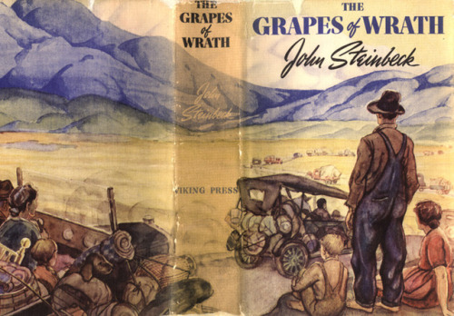 39adamstrand:John Steinbeck’s 6th novel was published on 14 April 1939, the 4th anniversary of the “