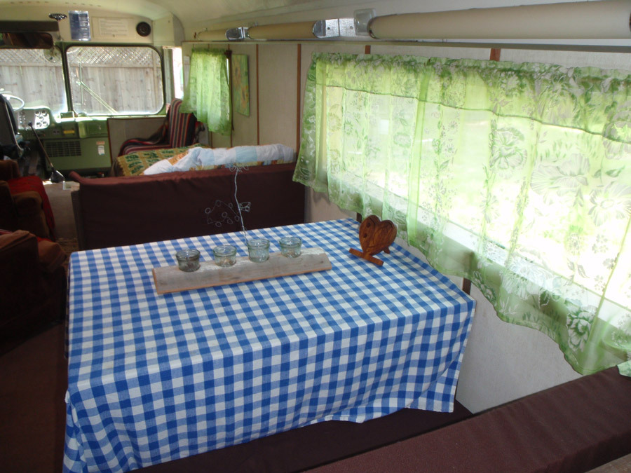 jeremylawson:  Bus converted into a tiny home.