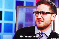 twh-fangirl16:  diddleswithhiddles:  Seeing him genuinely crack-up like that is so