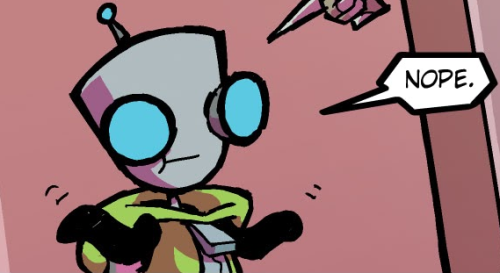 From Invader Zim Quarterly: Gir’s Big Day 