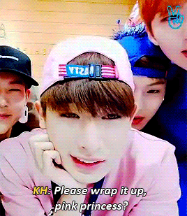 Pink Princess, Wonho!! 🌺