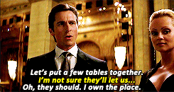 thorlokid:-Who are you pretending to be?-Bruce Wayne, eccentric billionaire.