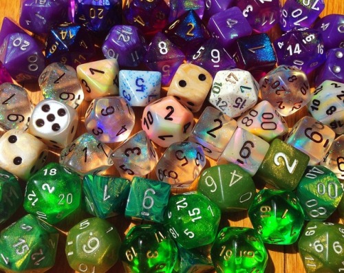 battlecrazed-axe-mage: Pride dice week: Compilation