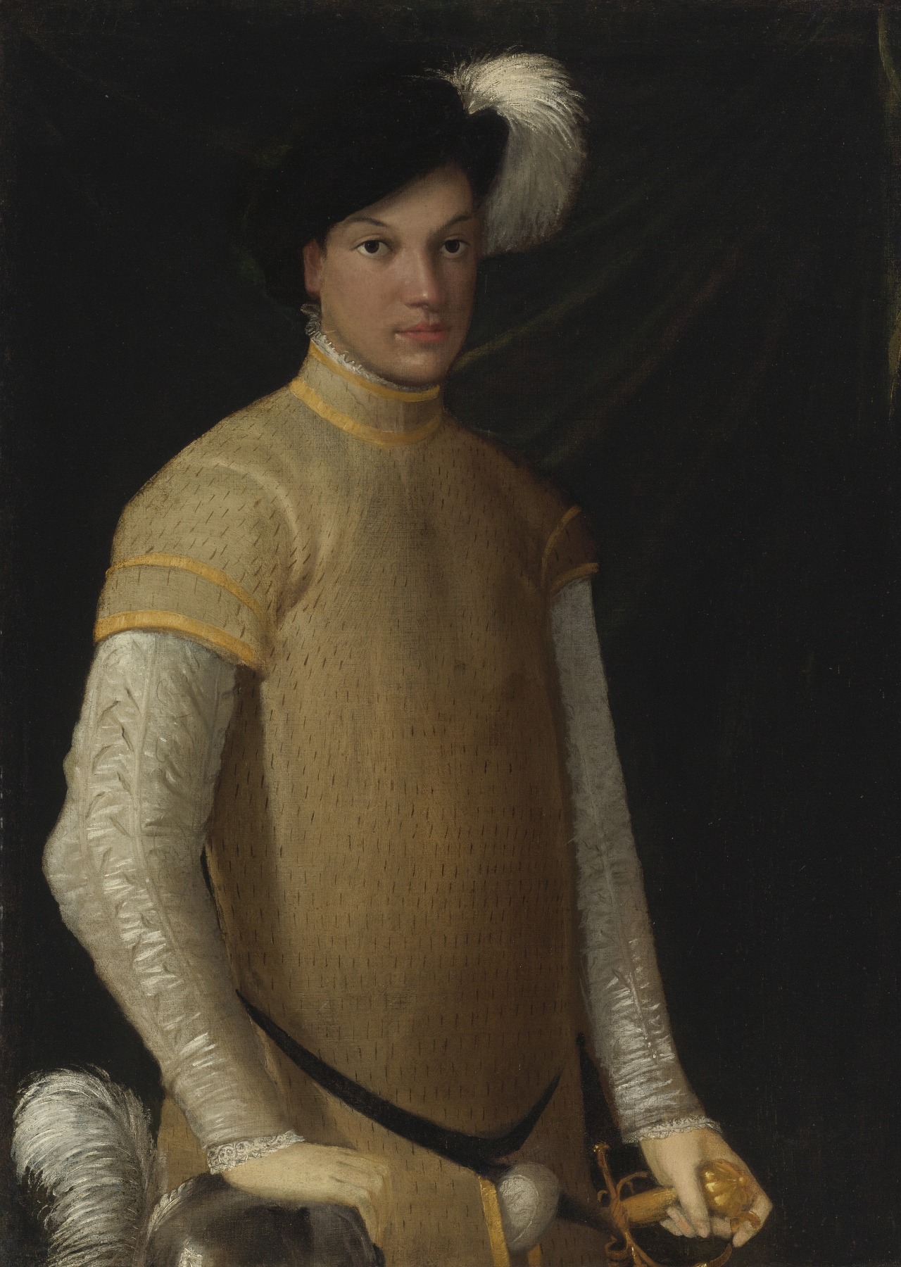 thisblueboy:  Niccolo dell'Abbate (Italian, 1510 - 1571), Portrait of a young man