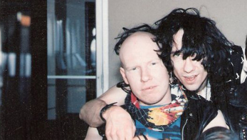 100punksrule: Cheetah Chrome and Stiv Bators of the Dead Boys, 1977.